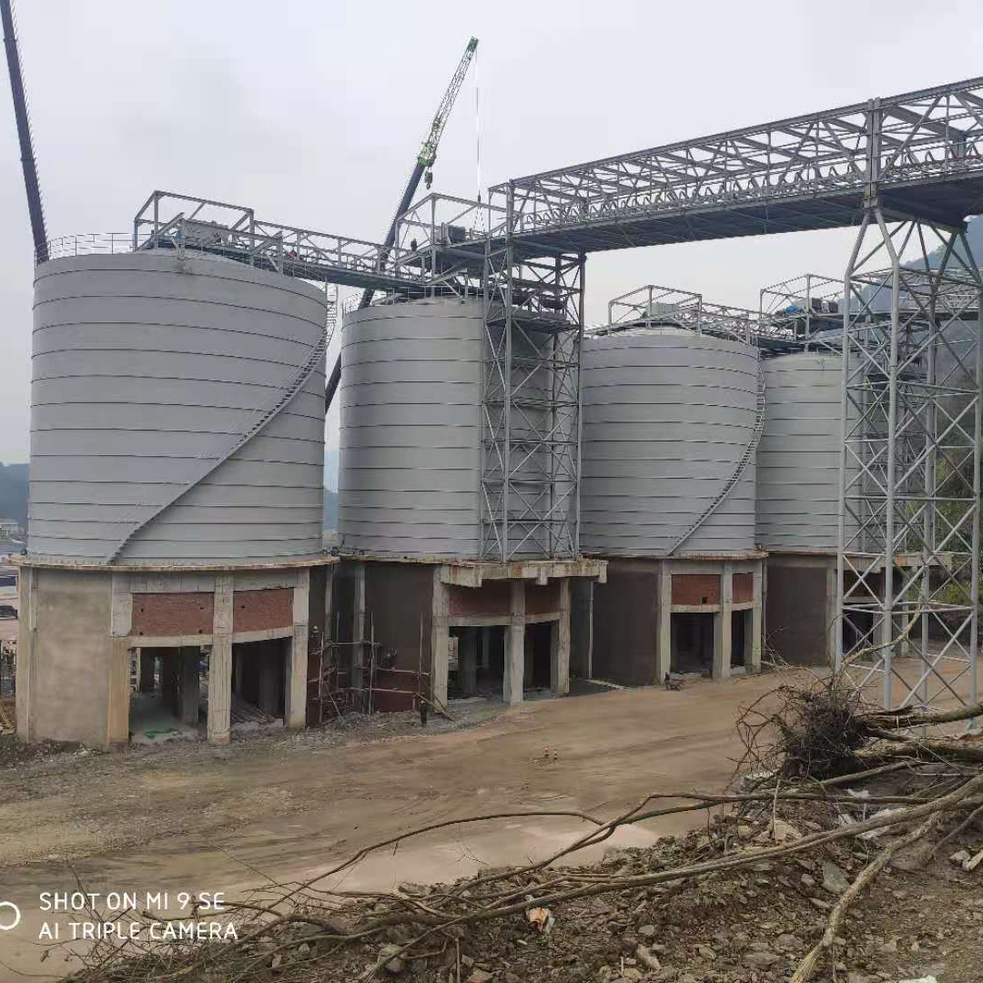 忻州3000吨骨料钢板库